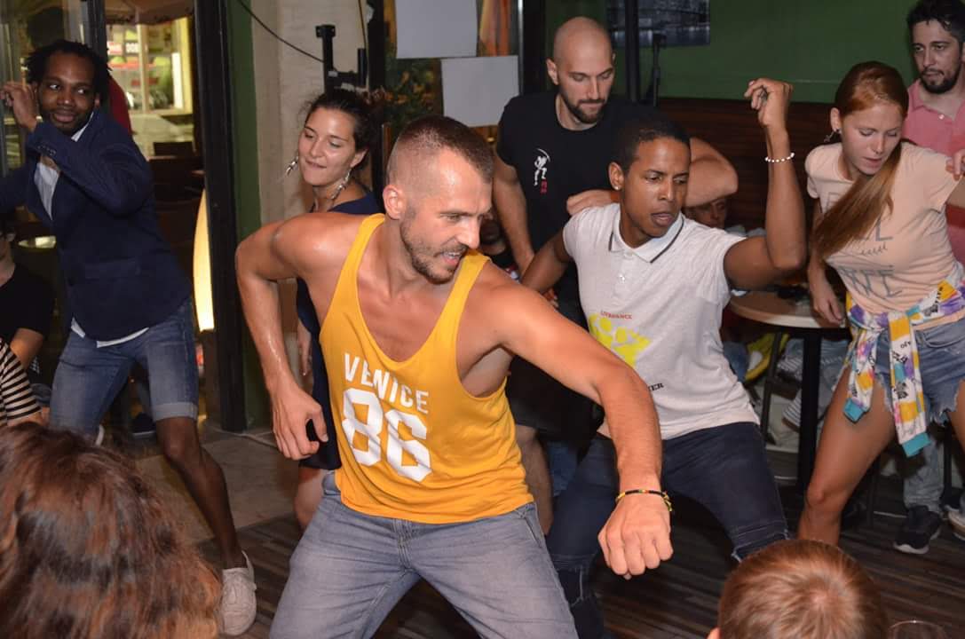 Livadance group dance class for corporate team building